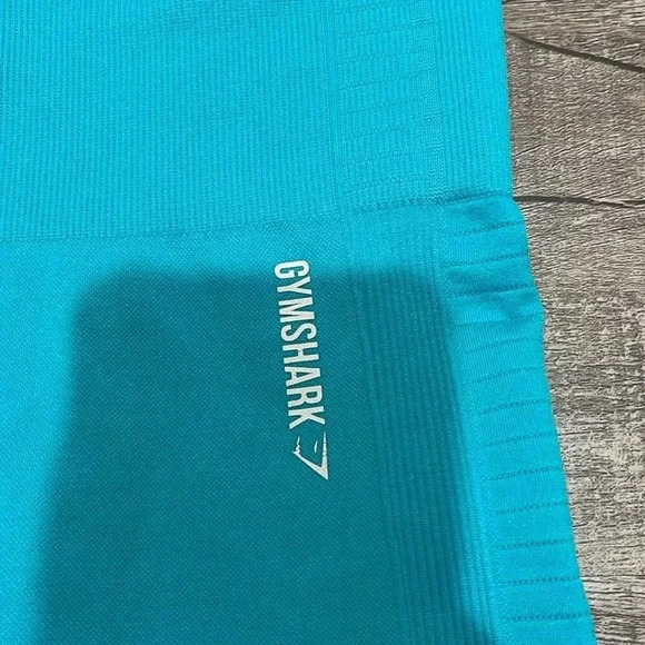 Gymshark - Energy Seamless Leggings - Teal - S/M - Gently Used!! - Picture 3 of 9
